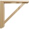 Ekena Millwork 2 1/2"W x 14 3/4"D x 14 1/4"H Traditional Shelf Bracket, Cherry BKT02X14X14TRCH - alternate 4